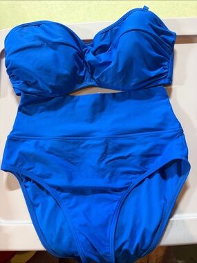 Sunsets Cobalt blue 2 piece bikini